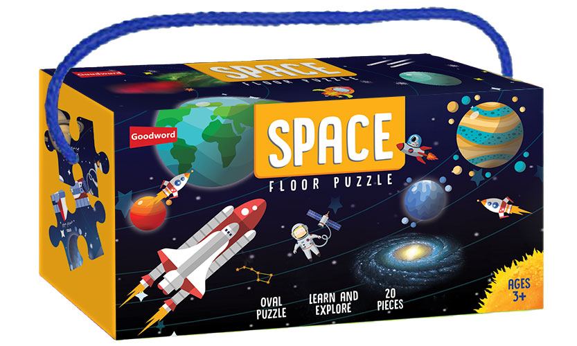 Puzzle Enfant Apli Space 24 Pièces (24 Pièces) - DIAYTAR SÉNÉGAL