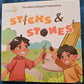 Sticks & Stones - Arabic & English Board Book