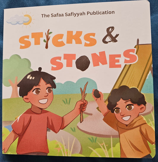 Sticks & Stones - Arabic & English Board Book