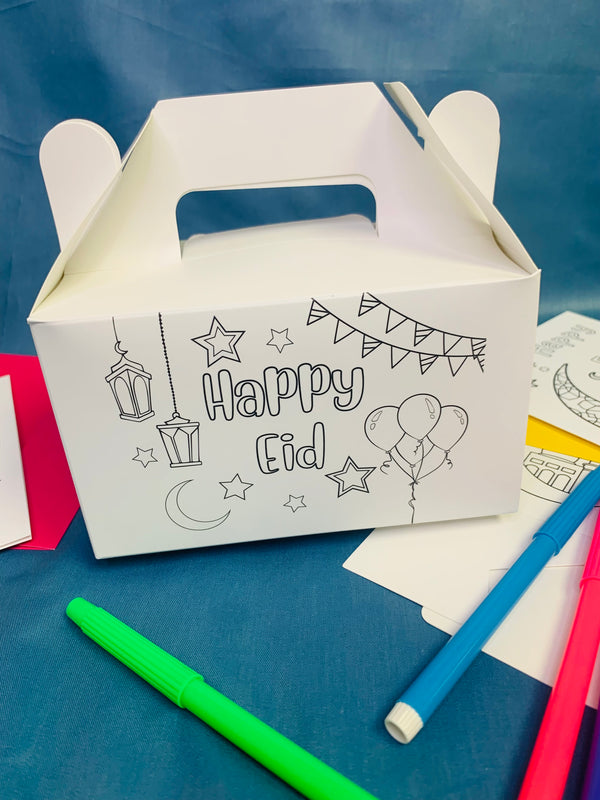 Colour Your Own Eid Treat Box - 5 pieces