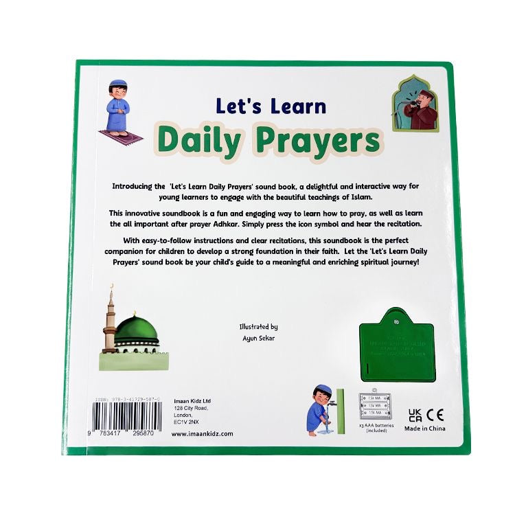 Let’s Learn Daily Prayers Sound Book