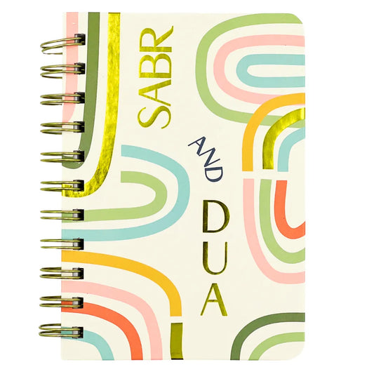 Sabr & Dua A6 Spiral Notebook