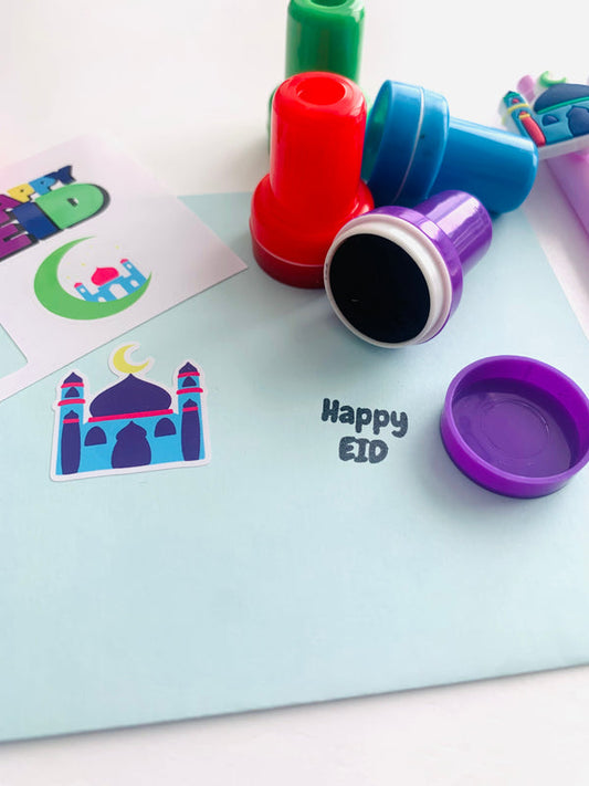 Happy Eid Stamps - 4 Stamps