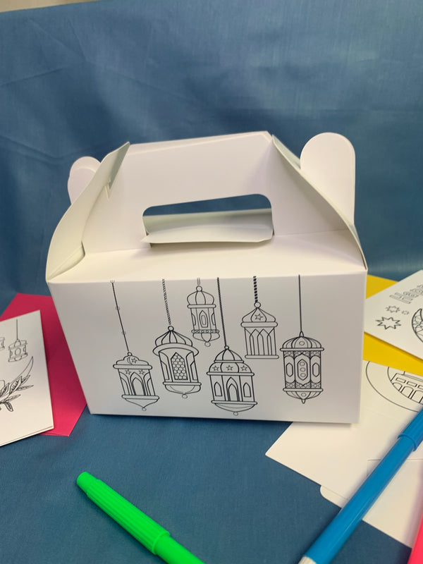 Colour Your Own Eid Treat Box - 5 pieces