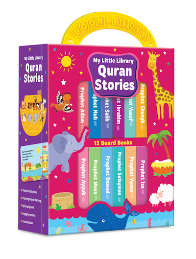 Book Block: My Little Library Quran Stories - 12 Board Books