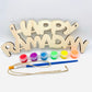 Happy Ramadan Wooden Banner Craft Kit