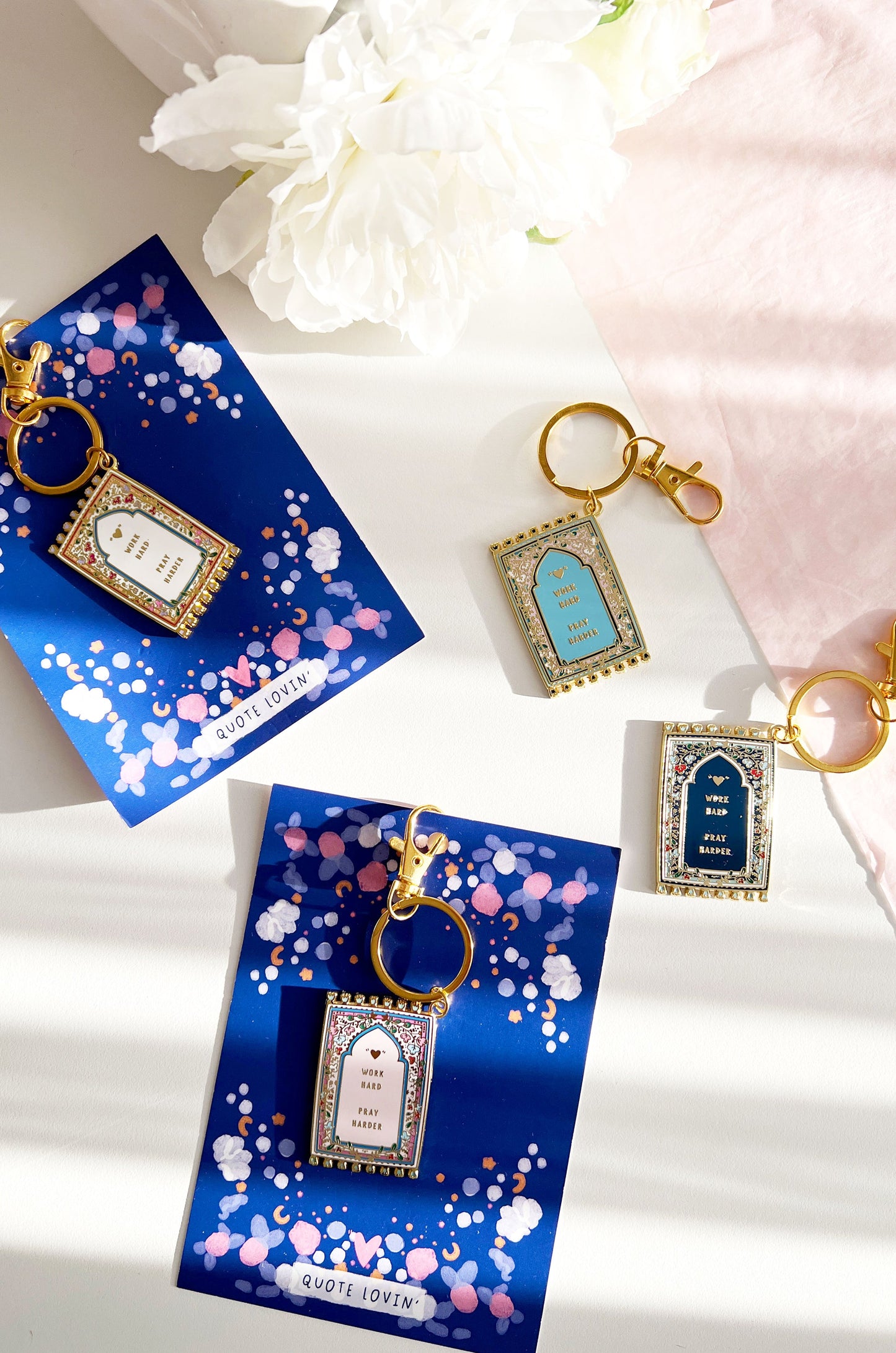 Prayer Mat Keyring