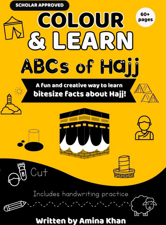 Colour & Learn ABCs of Hajj