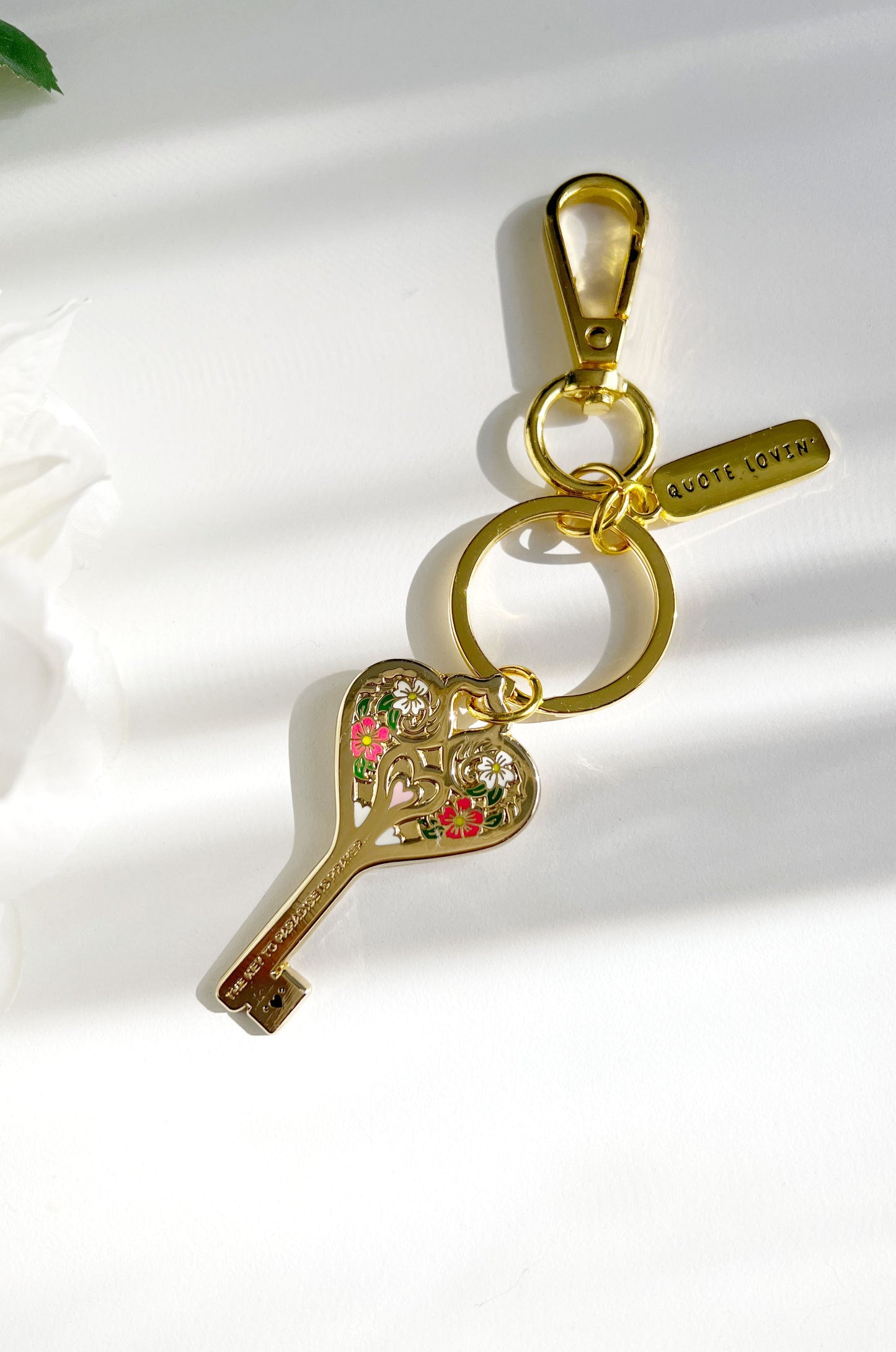 Key Keyring - Gold