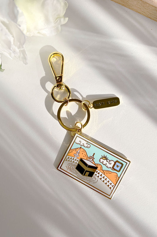 Kabah Postcard Keyring