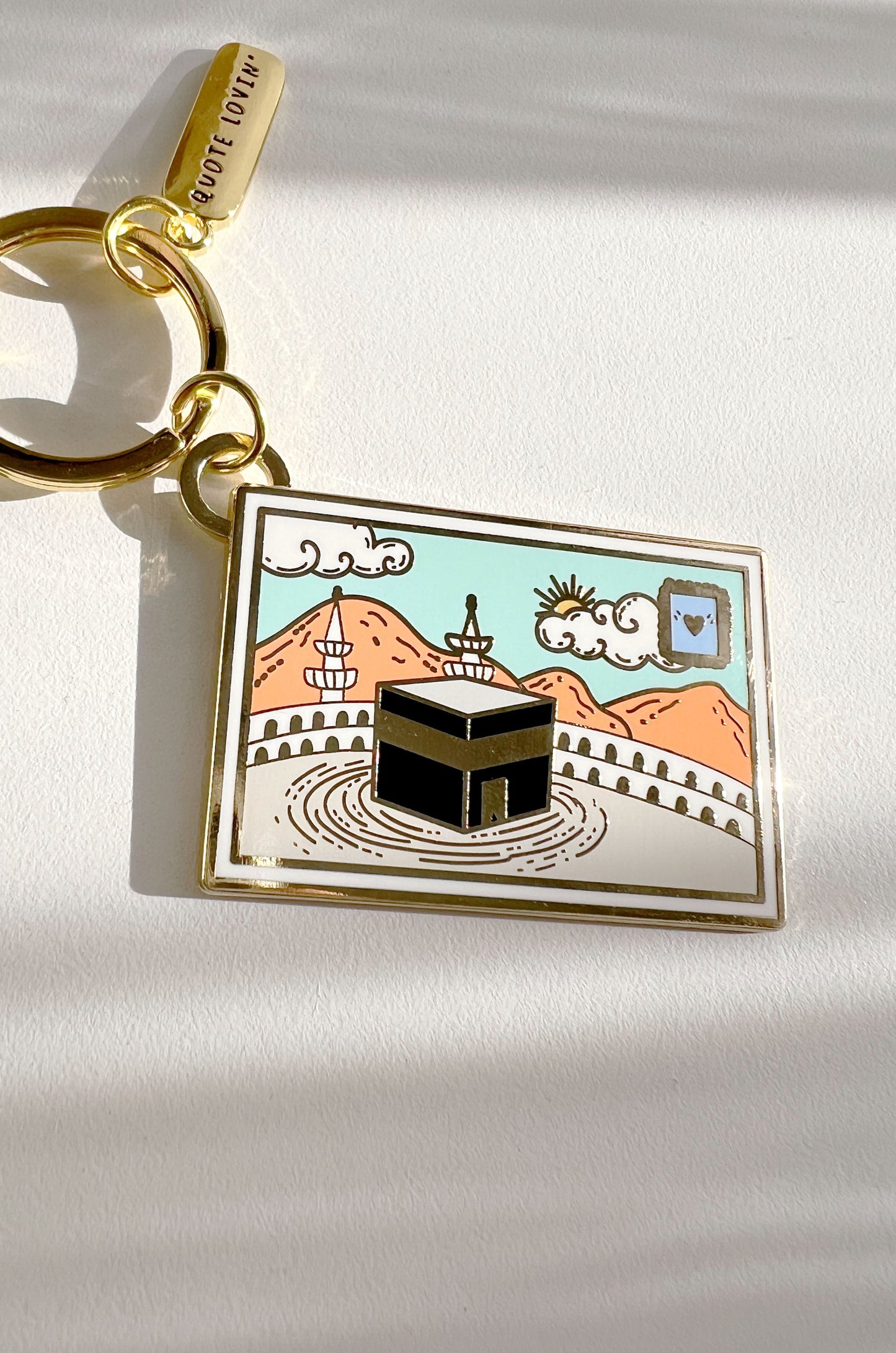 Kabah Postcard Keyring