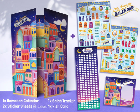 My Ramadan Pack - 76 Stickers Included