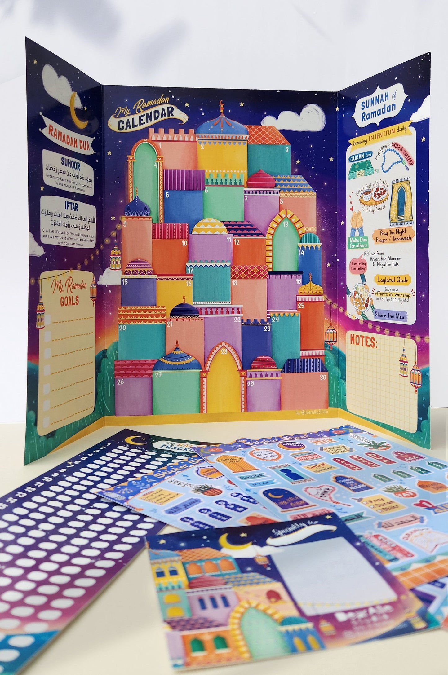 My Ramadan Pack - 76 Stickers Included