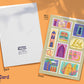 Eid Mubarak Cards A6 Size - Pack of 4