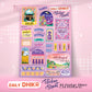 Daily Dhikr Sticker Sheet - A5 size (35 stickers)