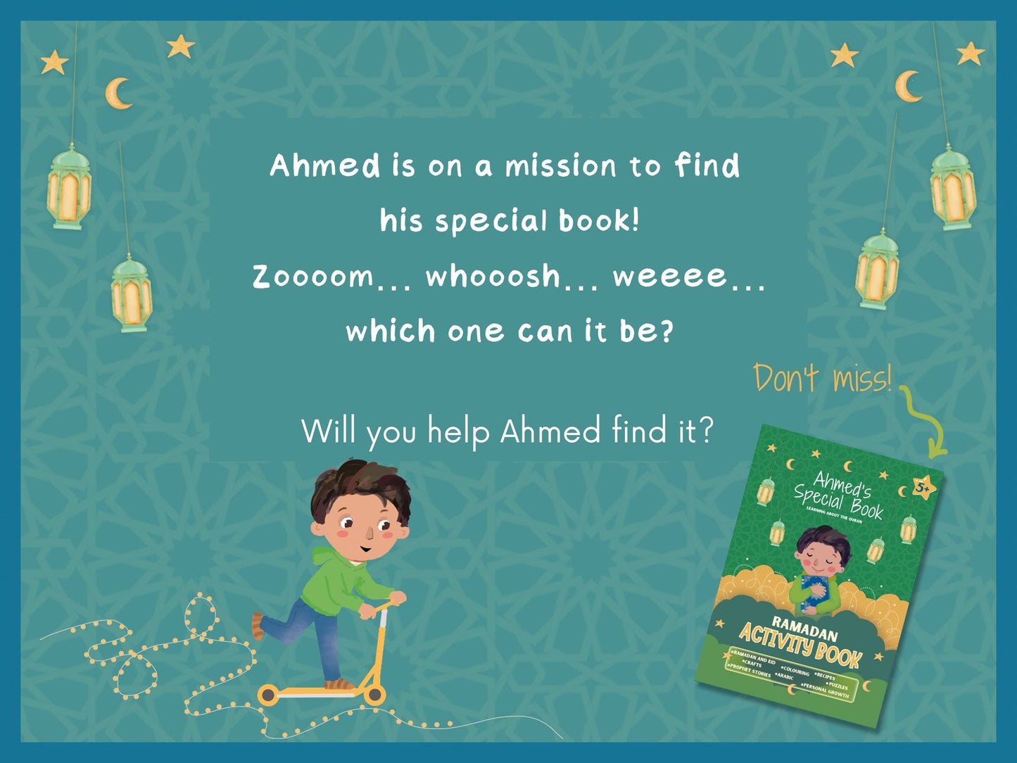 Ahmed’s Special Book - Learning about the Quran