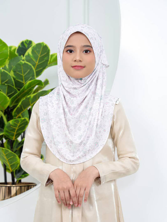 Grey Garden Kids Hijab