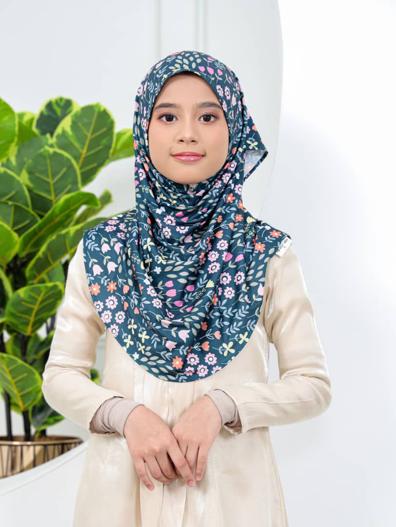 Midnight Garden Kids Hijab