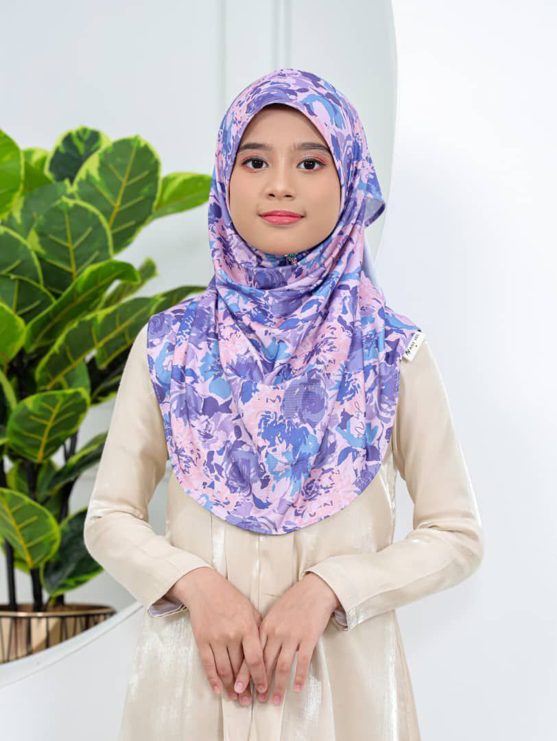 Misty Lilac Kids Hijab