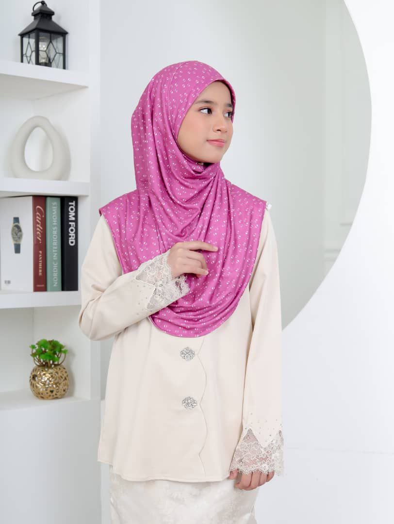 Plum Dusk Kids Hijab