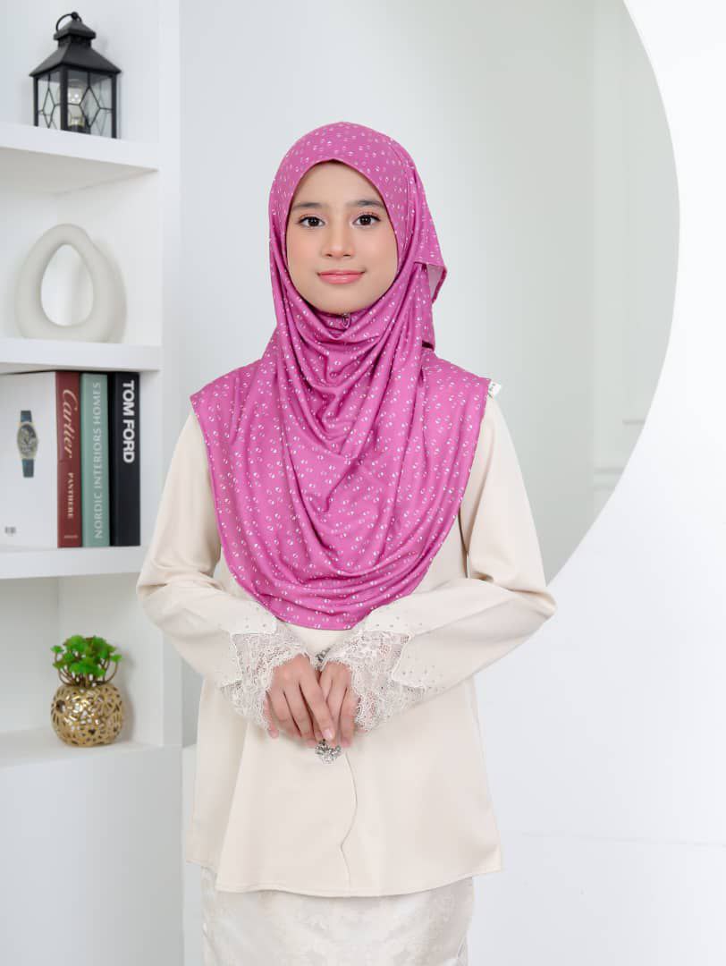 Plum Dusk Kids Hijab