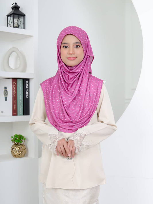 Plum Dusk Kids Hijab